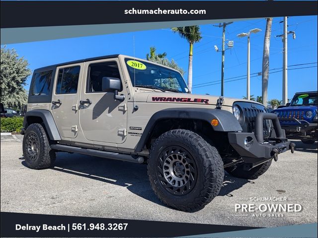 2017 Jeep Wrangler Unlimited Sport