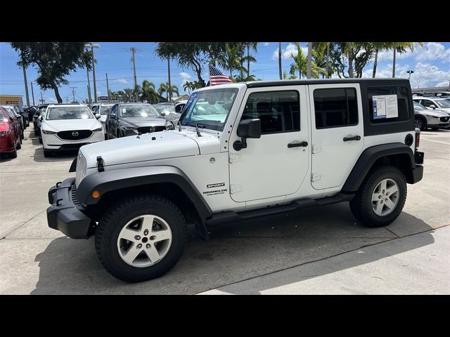 2017 Jeep Wrangler Unlimited Sport