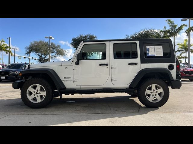 2017 Jeep Wrangler Unlimited Sport