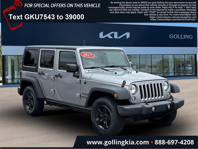 2017 Jeep Wrangler Unlimited Sport