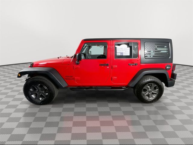 2017 Jeep Wrangler Unlimited Sport