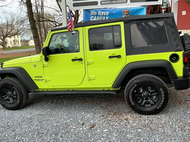 2017 Jeep Wrangler Unlimited Sport