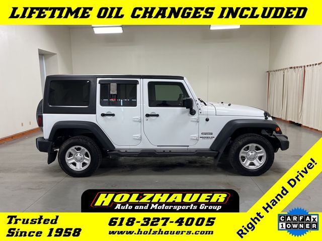 2017 Jeep Wrangler Unlimited Sport RHD