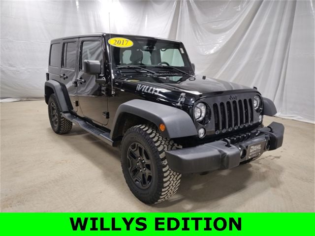 2017 Jeep Wrangler Unlimited Willys Wheeler