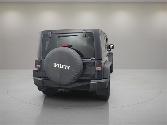 2017 Jeep Wrangler Unlimited Willys Wheeler