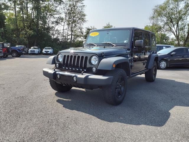 2017 Jeep Wrangler Unlimited Willys Wheeler