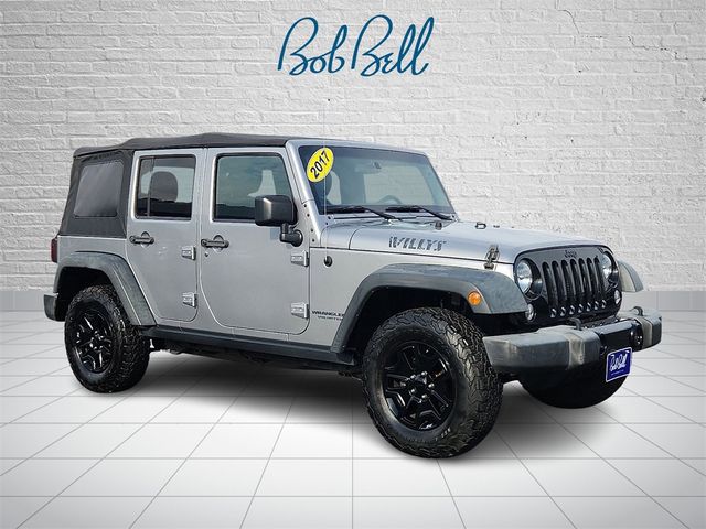 2017 Jeep Wrangler Unlimited Willys Wheeler