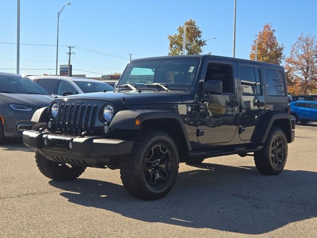 2017 Jeep Wrangler Unlimited Willys Wheeler