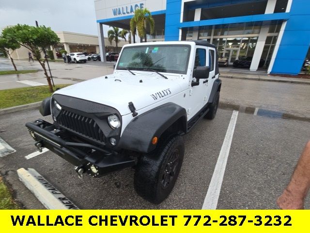 2017 Jeep Wrangler Unlimited Willys Wheeler