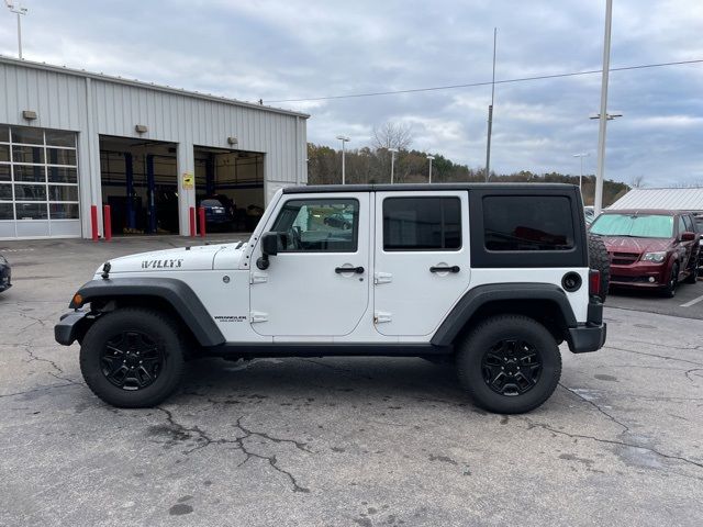 2017 Jeep Wrangler Unlimited Willys Wheeler