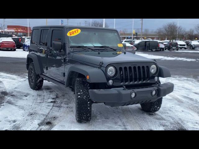 2017 Jeep Wrangler Unlimited Willys Wheeler