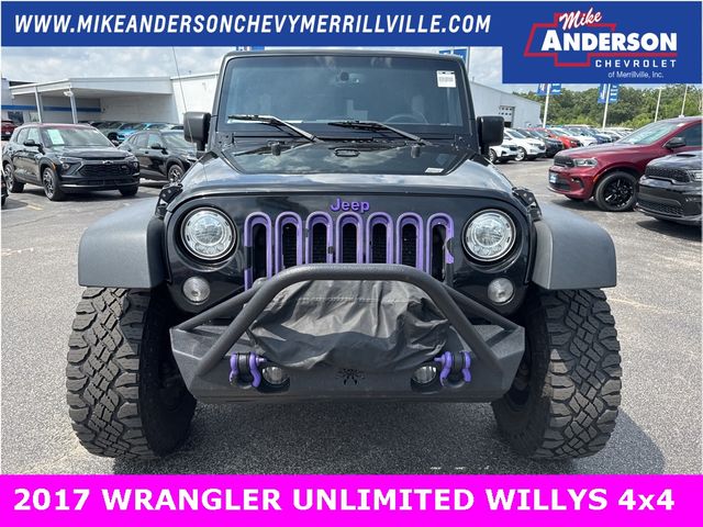 2017 Jeep Wrangler Unlimited Willys Wheeler