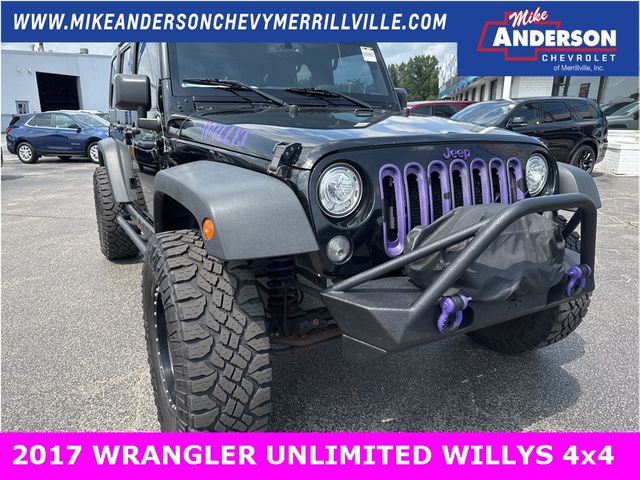 2017 Jeep Wrangler Unlimited Willys Wheeler