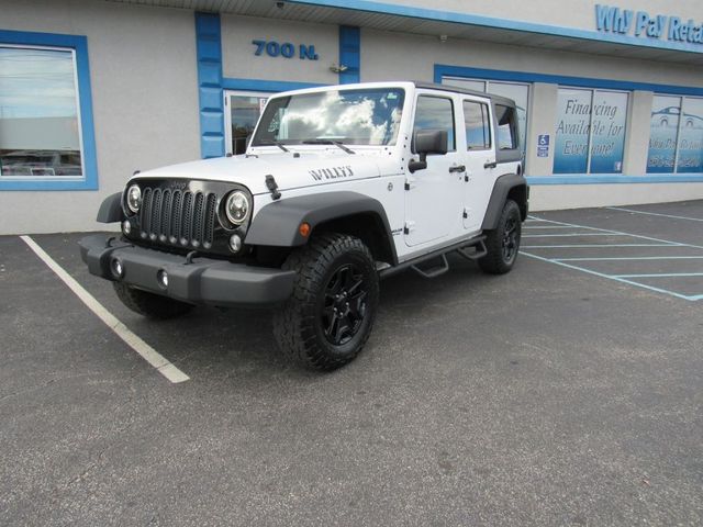 2017 Jeep Wrangler Unlimited Willys Wheeler