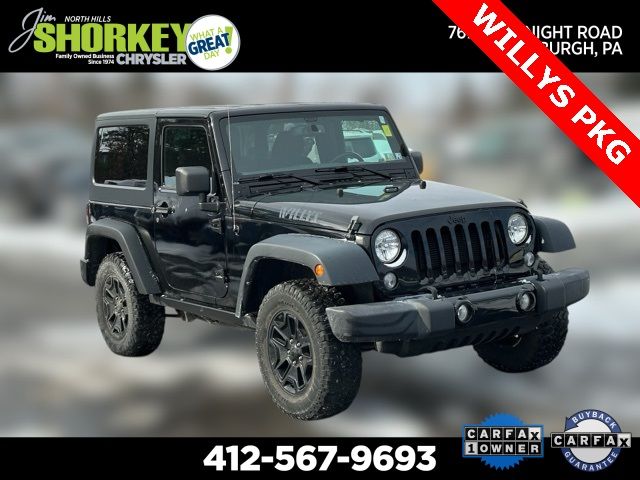 2017 Jeep Wrangler Willys Wheeler