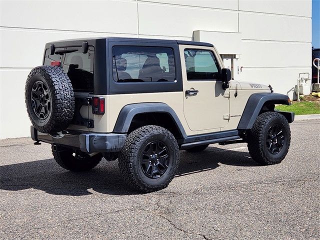 2017 Jeep Wrangler Willys Wheeler