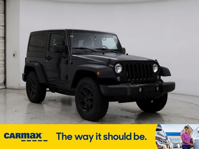 2017 Jeep Wrangler Willys Wheeler