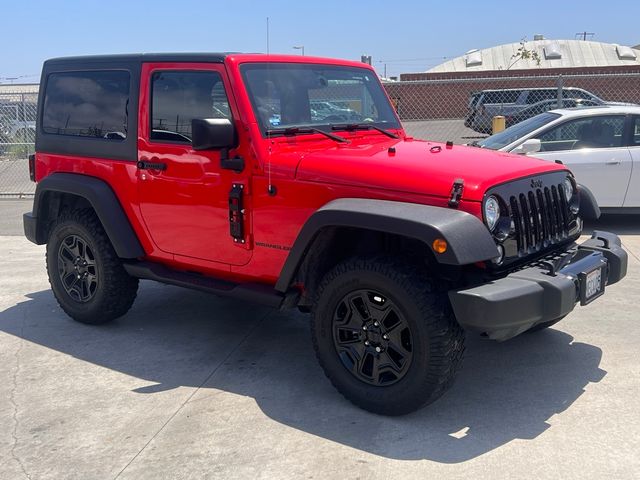 2017 Jeep Wrangler Willys Wheeler