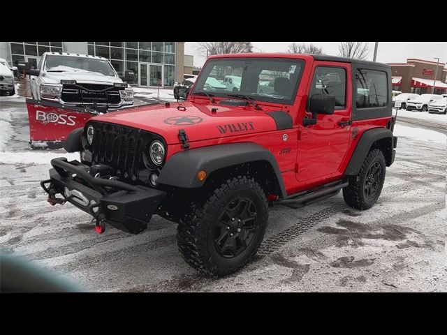 2017 Jeep Wrangler Willys Wheeler