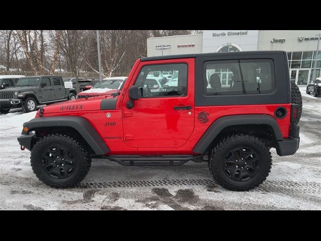 2017 Jeep Wrangler Willys Wheeler