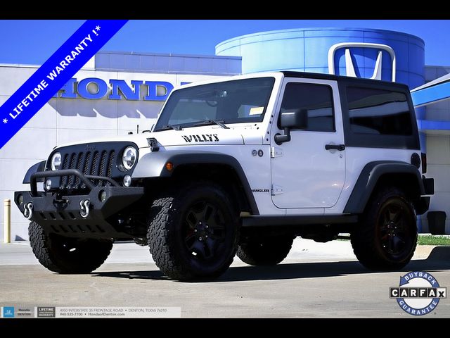 2017 Jeep Wrangler Willys Wheeler