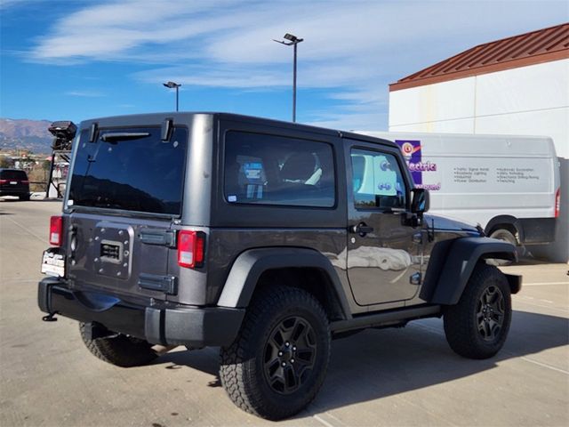 2017 Jeep Wrangler Willys Wheeler