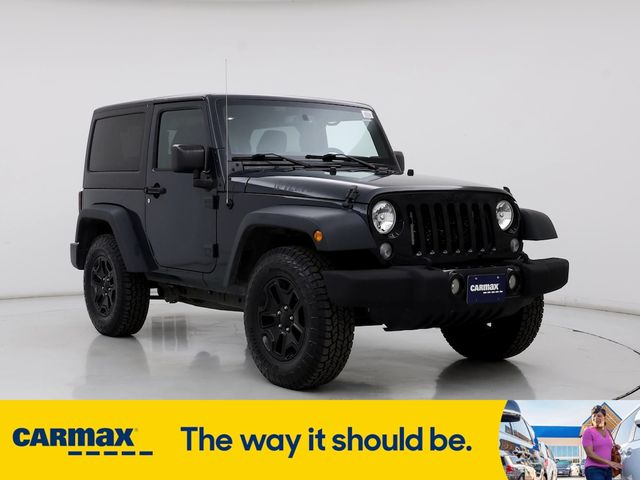 2017 Jeep Wrangler Willys Wheeler