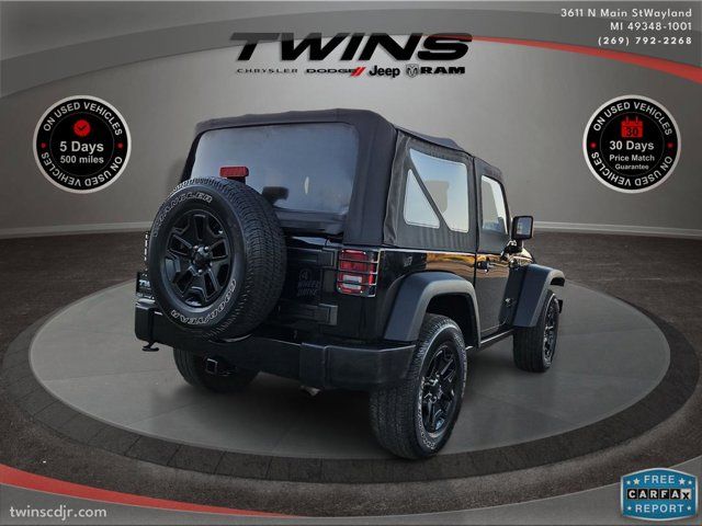 2017 Jeep Wrangler Willys Wheeler