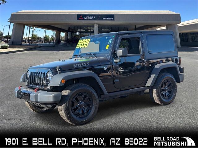 2017 Jeep Wrangler Willys Wheeler