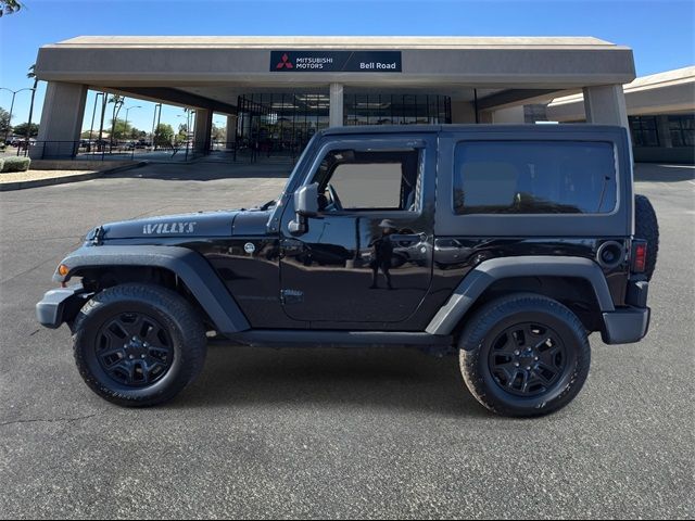 2017 Jeep Wrangler Willys Wheeler