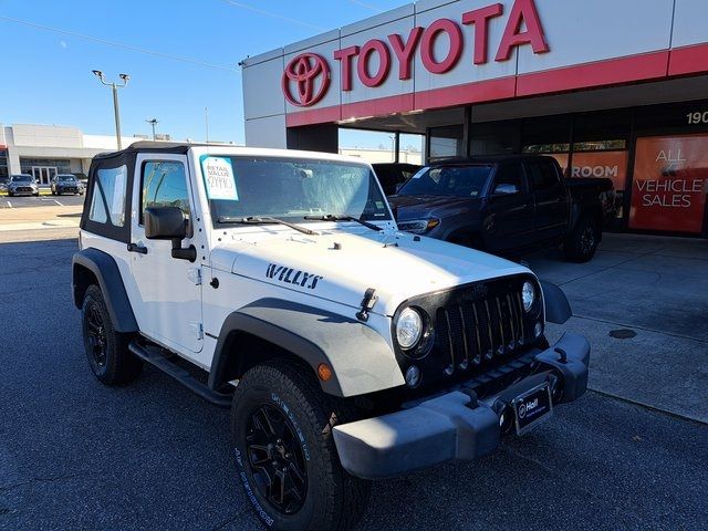 2017 Jeep Wrangler Willys Wheeler