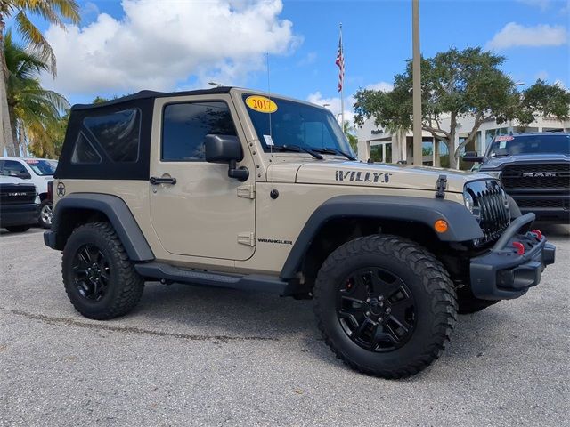 2017 Jeep Wrangler Willys Wheeler