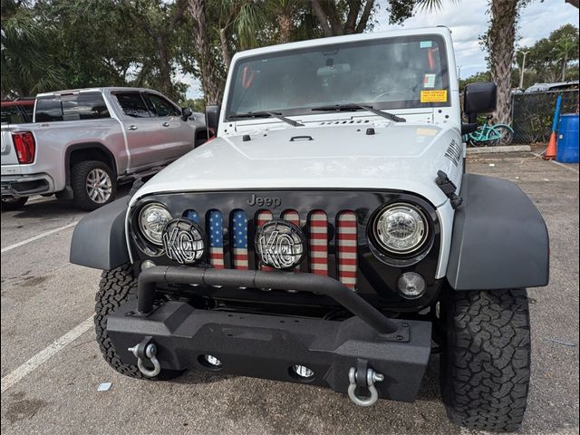 2017 Jeep Wrangler Willys Wheeler