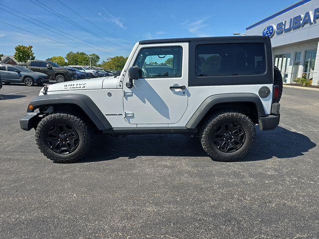 2017 Jeep Wrangler Willys Wheeler