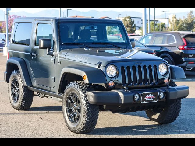 2017 Jeep Wrangler Willys Wheeler