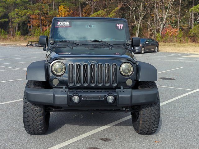 2017 Jeep Wrangler Willys Wheeler