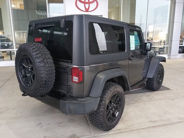 2017 Jeep Wrangler Willys Wheeler