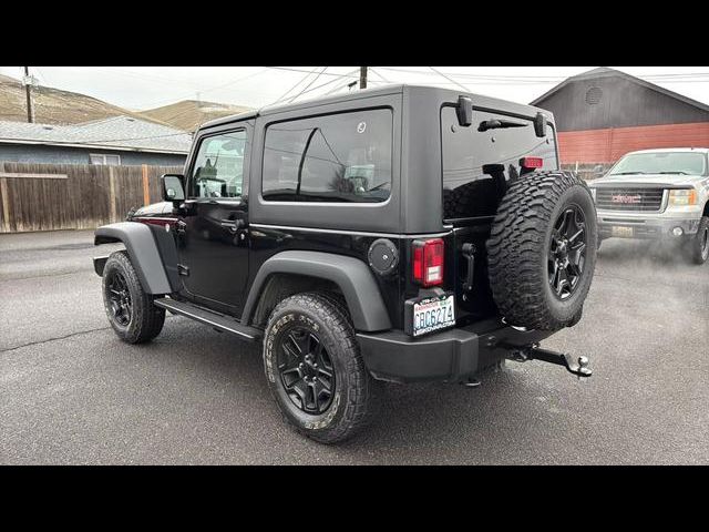 2017 Jeep Wrangler Willys Wheeler