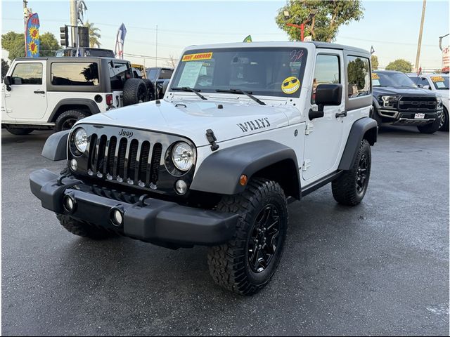 2017 Jeep Wrangler Willys Wheeler