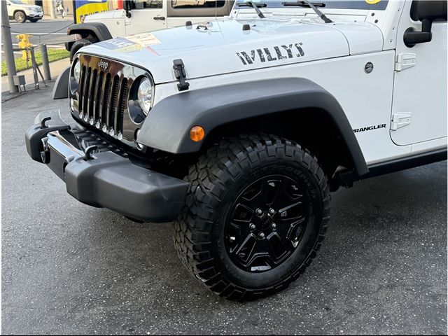 2017 Jeep Wrangler Willys Wheeler
