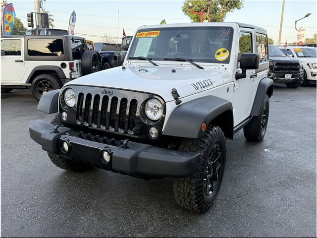2017 Jeep Wrangler Willys Wheeler