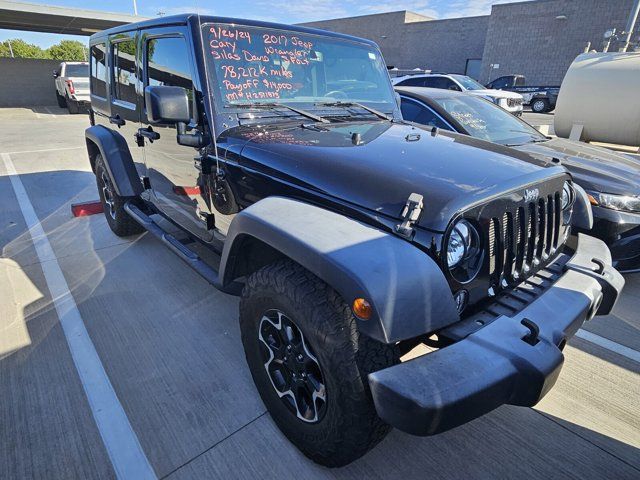 2017 Jeep Wrangler Unlimited Sport