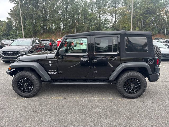 2017 Jeep Wrangler Unlimited Sport