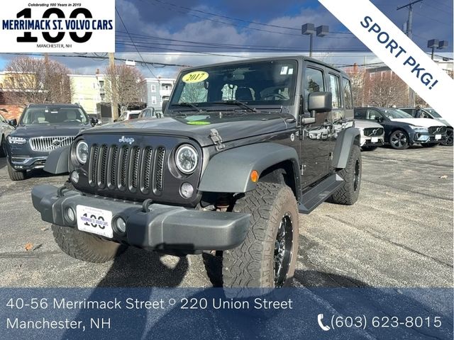 2017 Jeep Wrangler Unlimited Sport