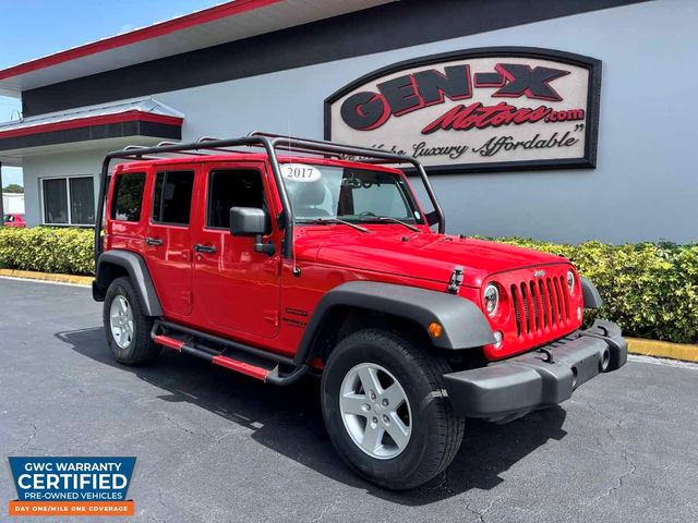 2017 Jeep Wrangler Unlimited Sport