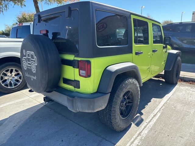 2017 Jeep Wrangler Unlimited Sport