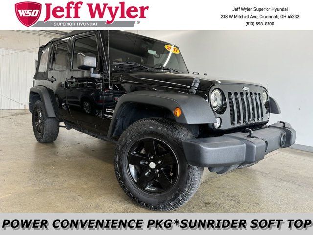 2017 Jeep Wrangler Unlimited Sport