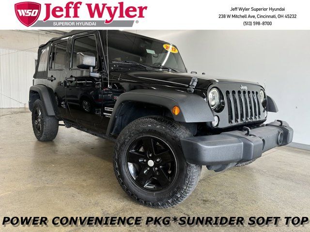 2017 Jeep Wrangler Unlimited Sport