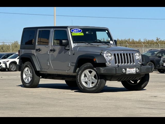 2017 Jeep Wrangler Unlimited Sport