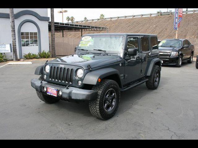 2017 Jeep Wrangler Unlimited Sport